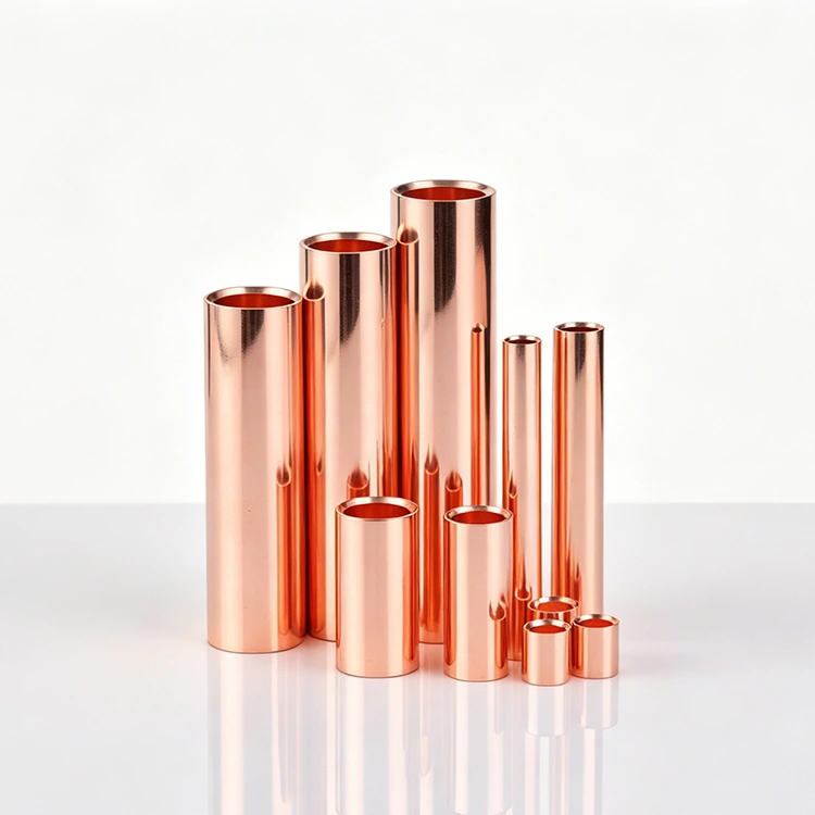 Non-Insulated Red Copper Butt Terminal