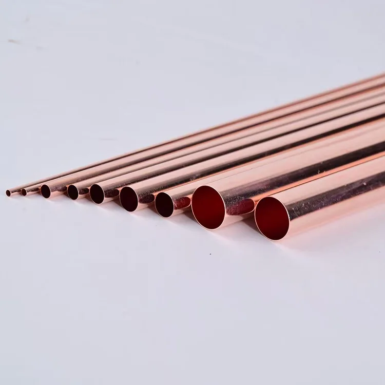 Red Copper Tube for Battery Cooling